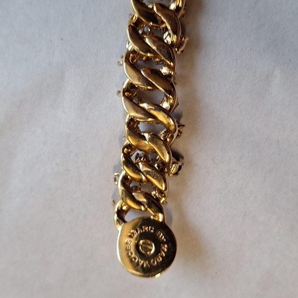 MARC by MARC Jacobs Chunky Bracelet MISSING STONES Click Lock CELEB STYLE BLUE - Picture 6 of 7